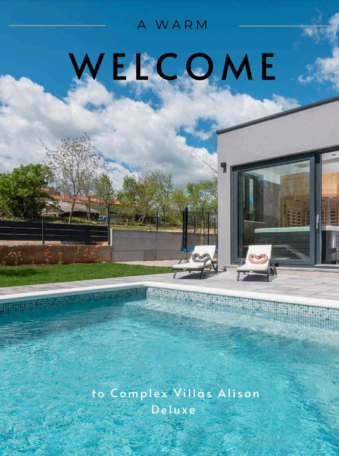 Scarica il nostro libro gratuito con raccomandazioni, Complex Villas Alison Deluxe Županići